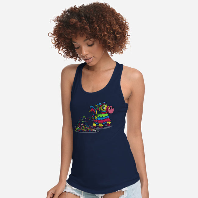 The Sweetest Is Inside-womens racerback tank-zascanauta