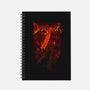 Doomslayer-none dot grid notebook-demonigote