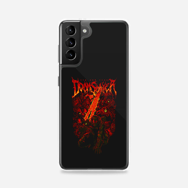 Doomslayer-samsung snap phone case-demonigote
