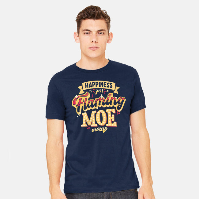 Just A Flaming Moe Away-mens heavyweight tee-teesgeex