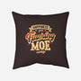 Just A Flaming Moe Away-none removable cover w insert throw pillow-teesgeex