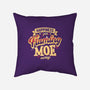 Just A Flaming Moe Away-none removable cover w insert throw pillow-teesgeex