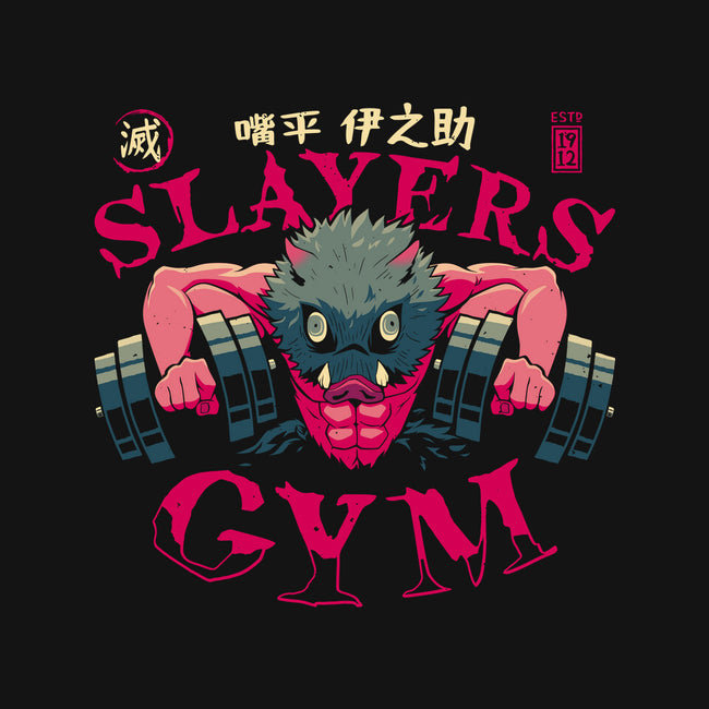Inosuke Slayers Gym-none removable cover throw pillow-teesgeex