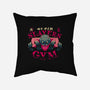Inosuke Slayers Gym-none removable cover w insert throw pillow-teesgeex