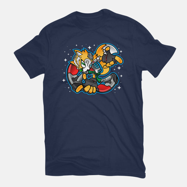 Fox Adventure-womens basic tee-demonigote