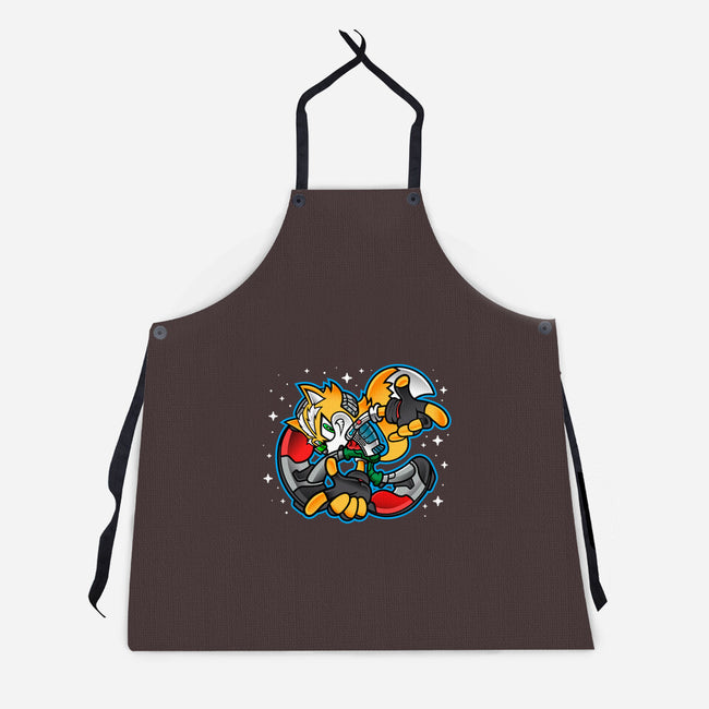 Fox Adventure-unisex kitchen apron-demonigote