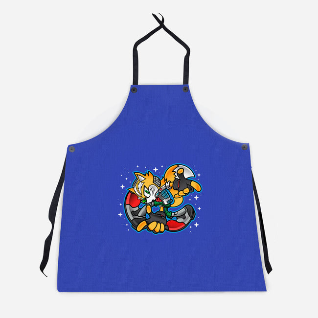 Fox Adventure-unisex kitchen apron-demonigote