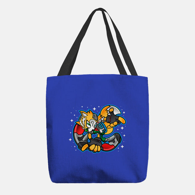 Fox Adventure-none basic tote bag-demonigote