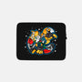 Fox Adventure-none zippered laptop sleeve-demonigote