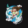 Dragon Haku-none removable cover w insert throw pillow-demonigote