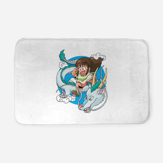 Dragon Haku-none memory foam bath mat-demonigote