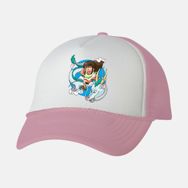 Dragon Haku-unisex trucker hat-demonigote