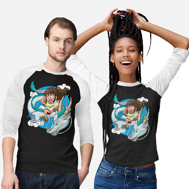 Dragon Haku-unisex baseball tee-demonigote