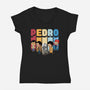 Pedro-womens v-neck tee-Tronyx79