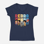 Pedro-womens v-neck tee-Tronyx79