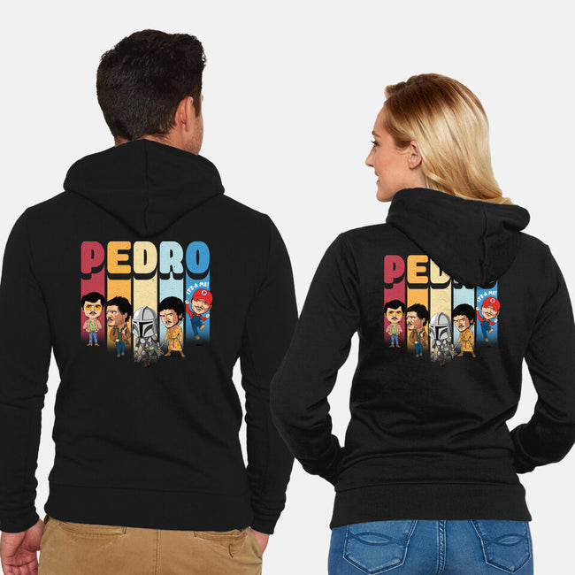 Pedro-unisex zip-up sweatshirt-Tronyx79