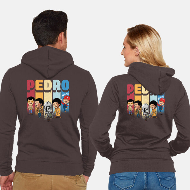 Pedro-unisex zip-up sweatshirt-Tronyx79