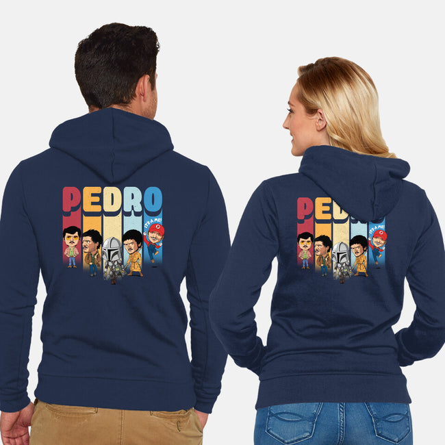Pedro-unisex zip-up sweatshirt-Tronyx79
