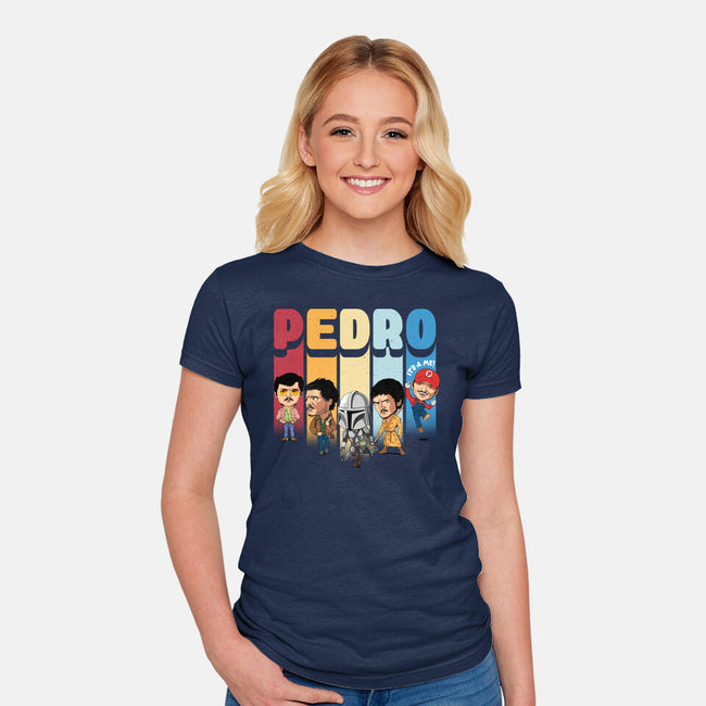 Pedro-womens fitted tee-Tronyx79