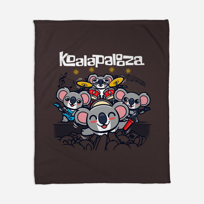 Koalapalooza-none fleece blanket-Boggs Nicolas