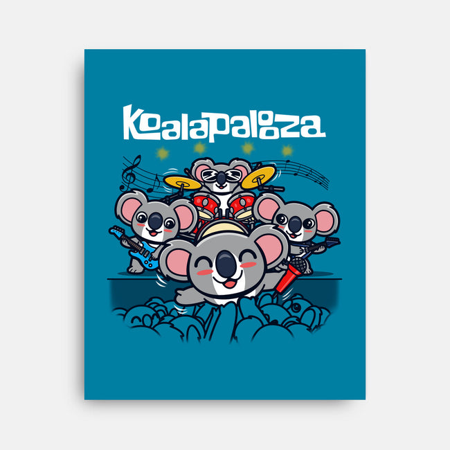Koalapalooza-none stretched canvas-Boggs Nicolas