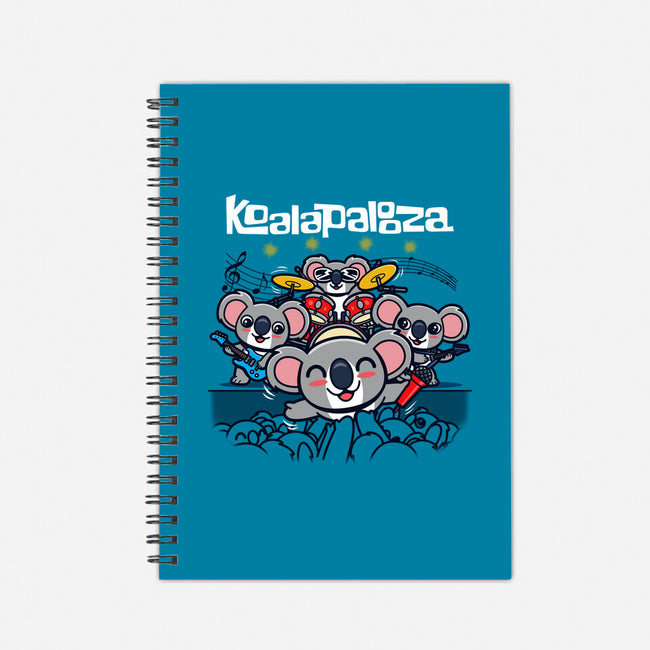 Koalapalooza-none dot grid notebook-Boggs Nicolas
