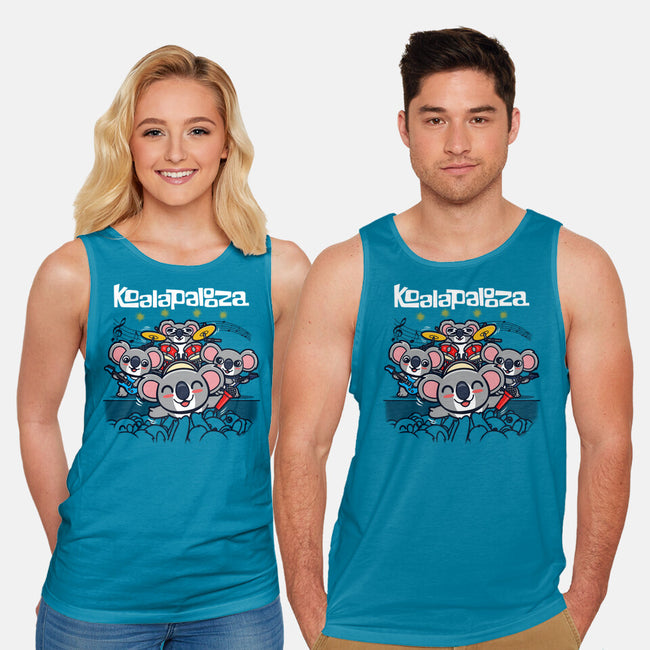 Koalapalooza-unisex basic tank-Boggs Nicolas