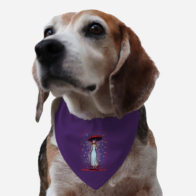 Carrie In The Rain-dog adjustable pet collar-zascanauta