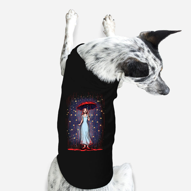 Carrie In The Rain-dog basic pet tank-zascanauta