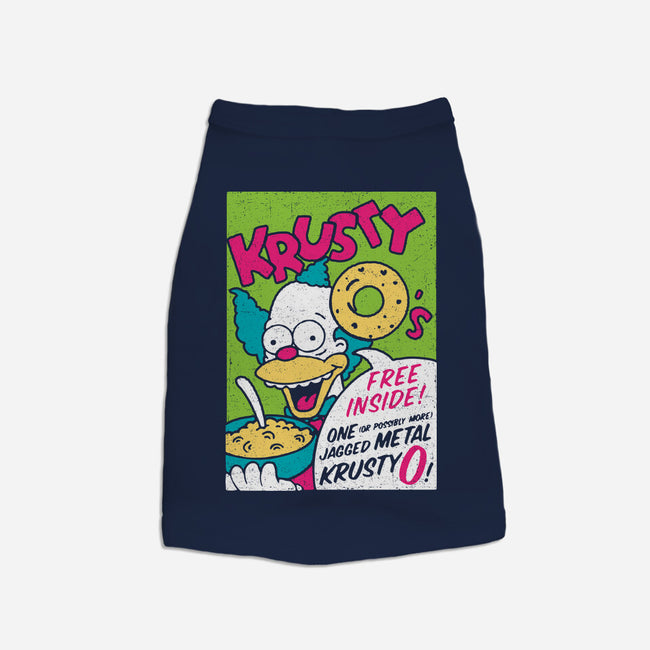 Krusty O's-dog basic pet tank-dalethesk8er