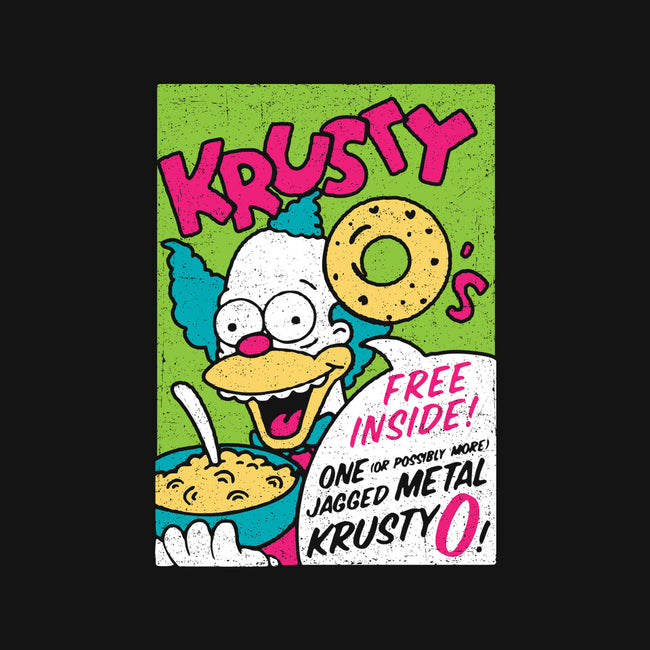 Krusty O's-none removable cover throw pillow-dalethesk8er