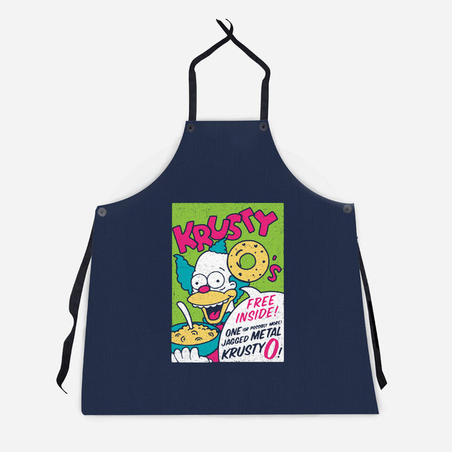 Krusty O's-unisex kitchen apron-dalethesk8er