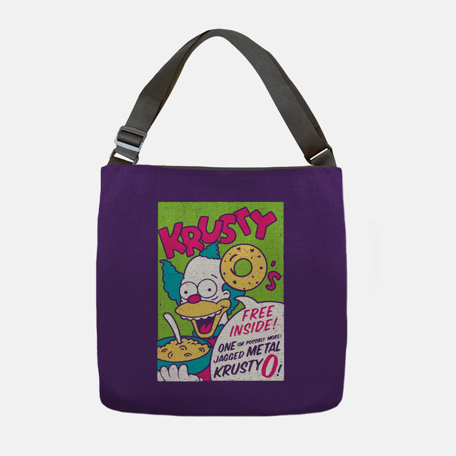 Krusty O's-none adjustable tote bag-dalethesk8er