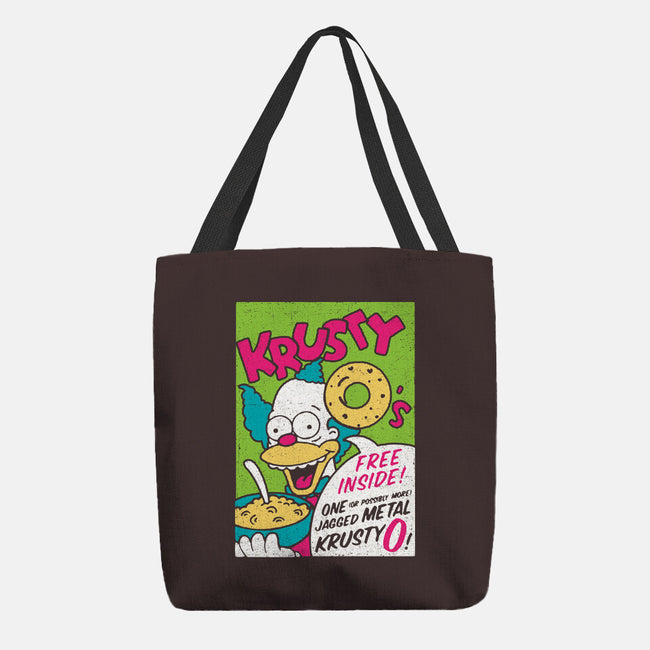 Krusty O's-none basic tote bag-dalethesk8er