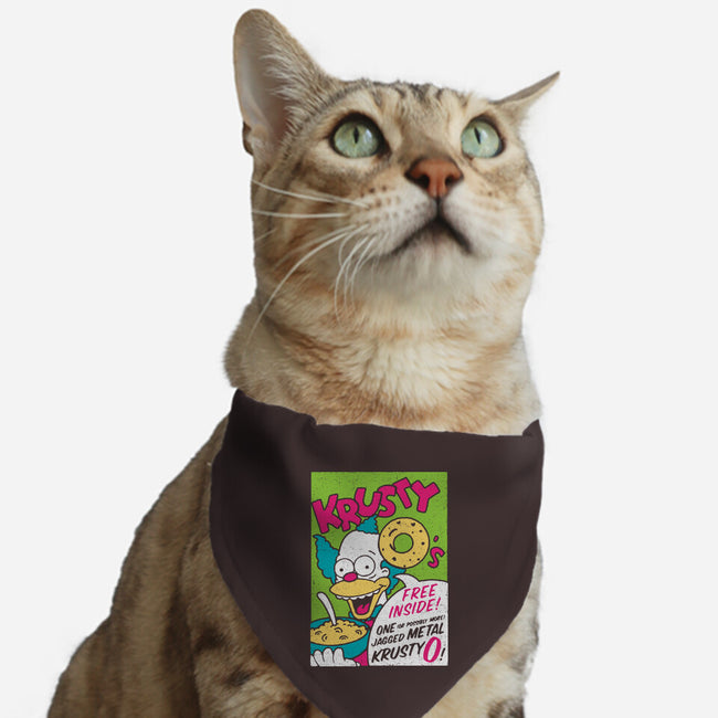 Krusty O's-cat adjustable pet collar-dalethesk8er
