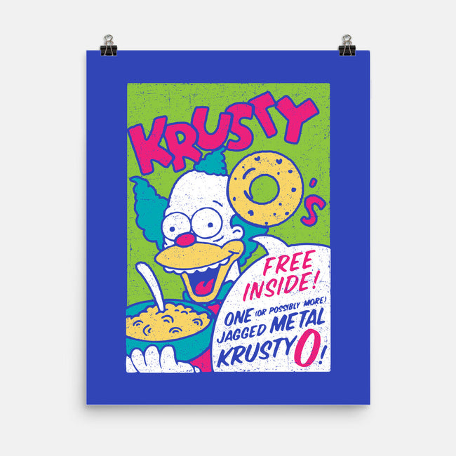 Krusty O's-none matte poster-dalethesk8er