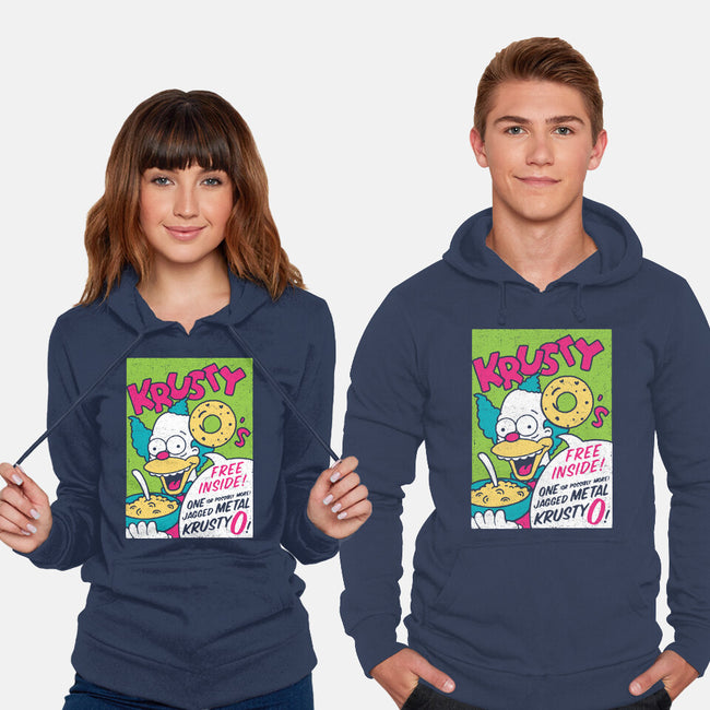 Krusty O's-unisex pullover sweatshirt-dalethesk8er