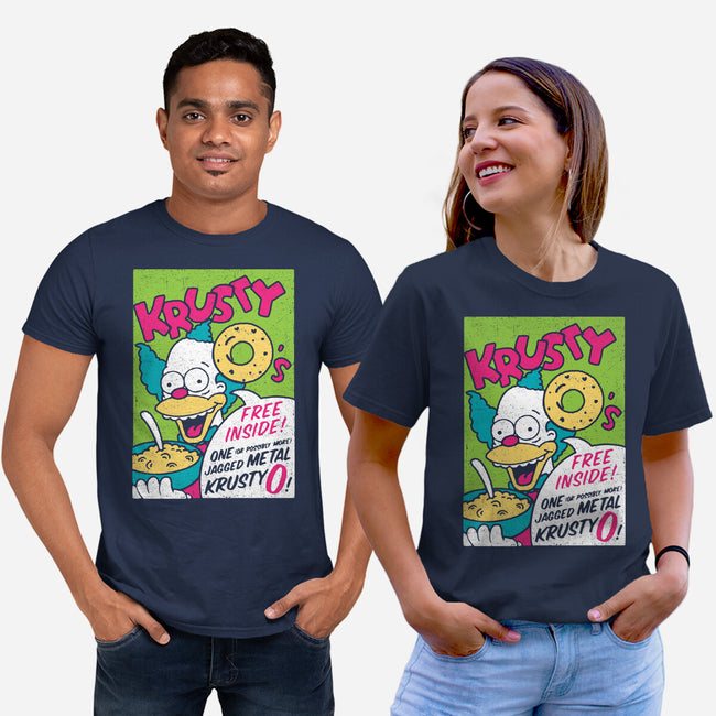 Krusty O's-unisex basic tee-dalethesk8er