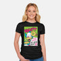 Krusty O's-womens fitted tee-dalethesk8er