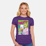 Krusty O's-womens fitted tee-dalethesk8er