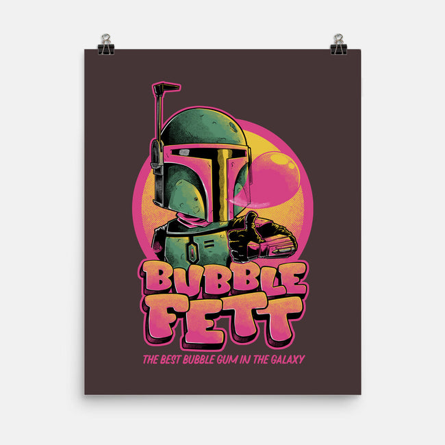 Bubble Fett-none matte poster-Studio Mootant