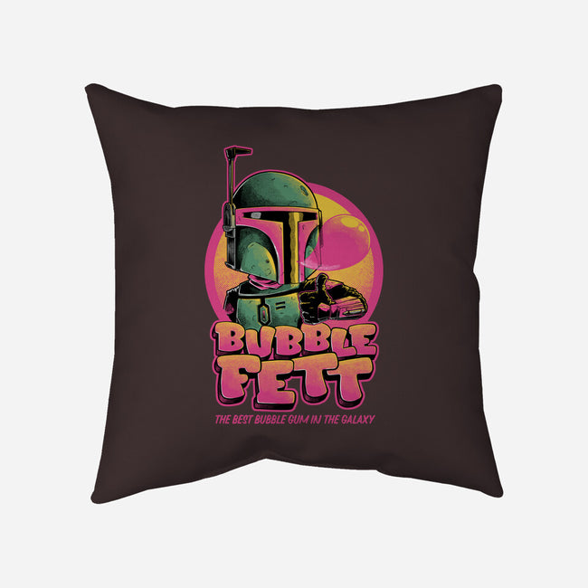 Bubble Fett-none removable cover throw pillow-Studio Mootant
