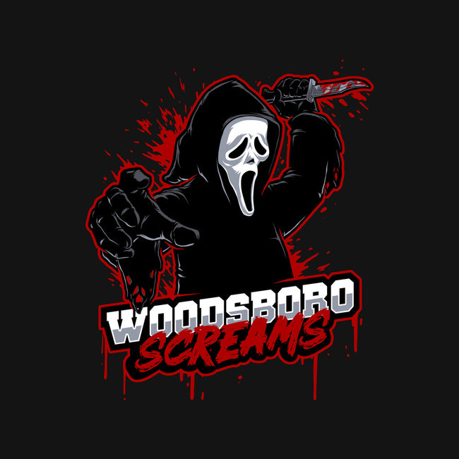 Woodsboro Screams-none stretched canvas-Studio Mootant