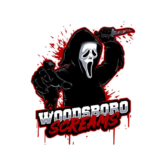 Woodsboro Screams-none removable cover throw pillow-Studio Mootant