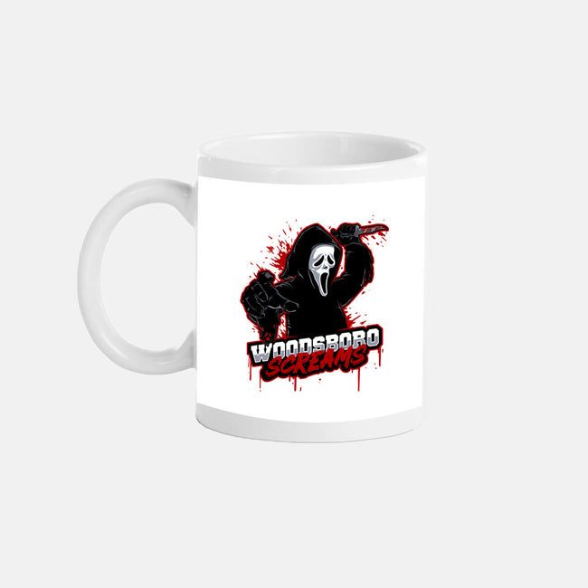Woodsboro Screams-none mug drinkware-Studio Mootant