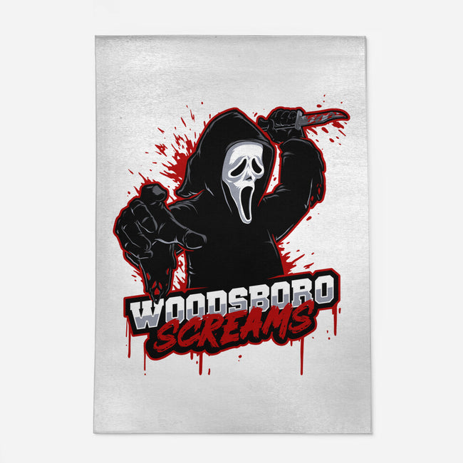 Woodsboro Screams-none indoor rug-Studio Mootant
