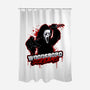 Woodsboro Screams-none polyester shower curtain-Studio Mootant