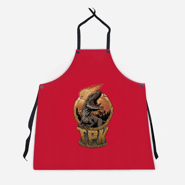 Prehistoric TPK-unisex kitchen apron-Studio Mootant
