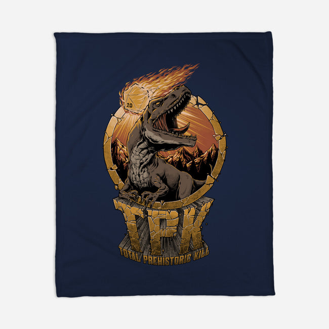 Prehistoric TPK-none fleece blanket-Studio Mootant