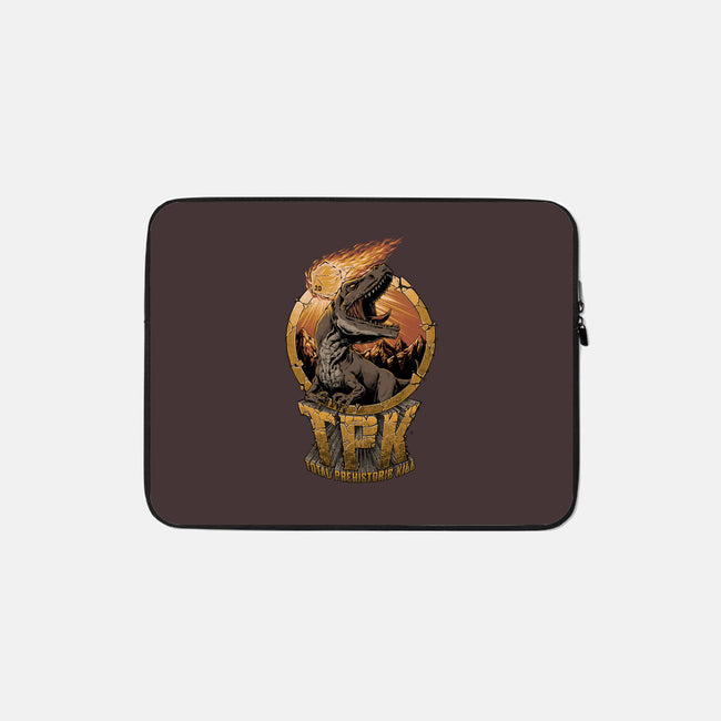 Prehistoric TPK-none zippered laptop sleeve-Studio Mootant